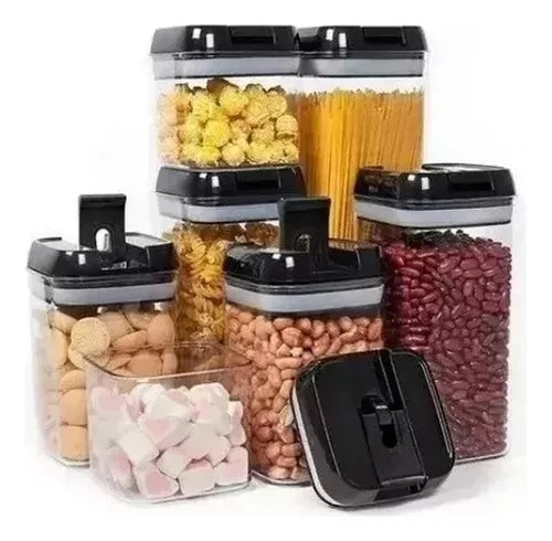 Set x 7 contenedores herméticos