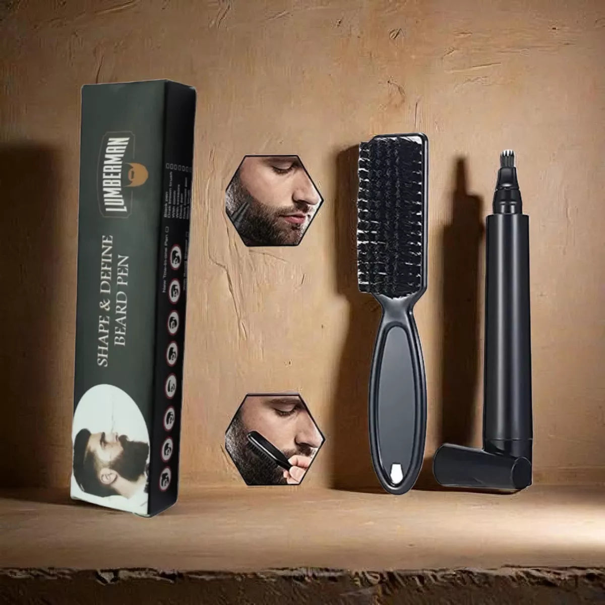 Lapiz Delineador Barba Hombre x 1