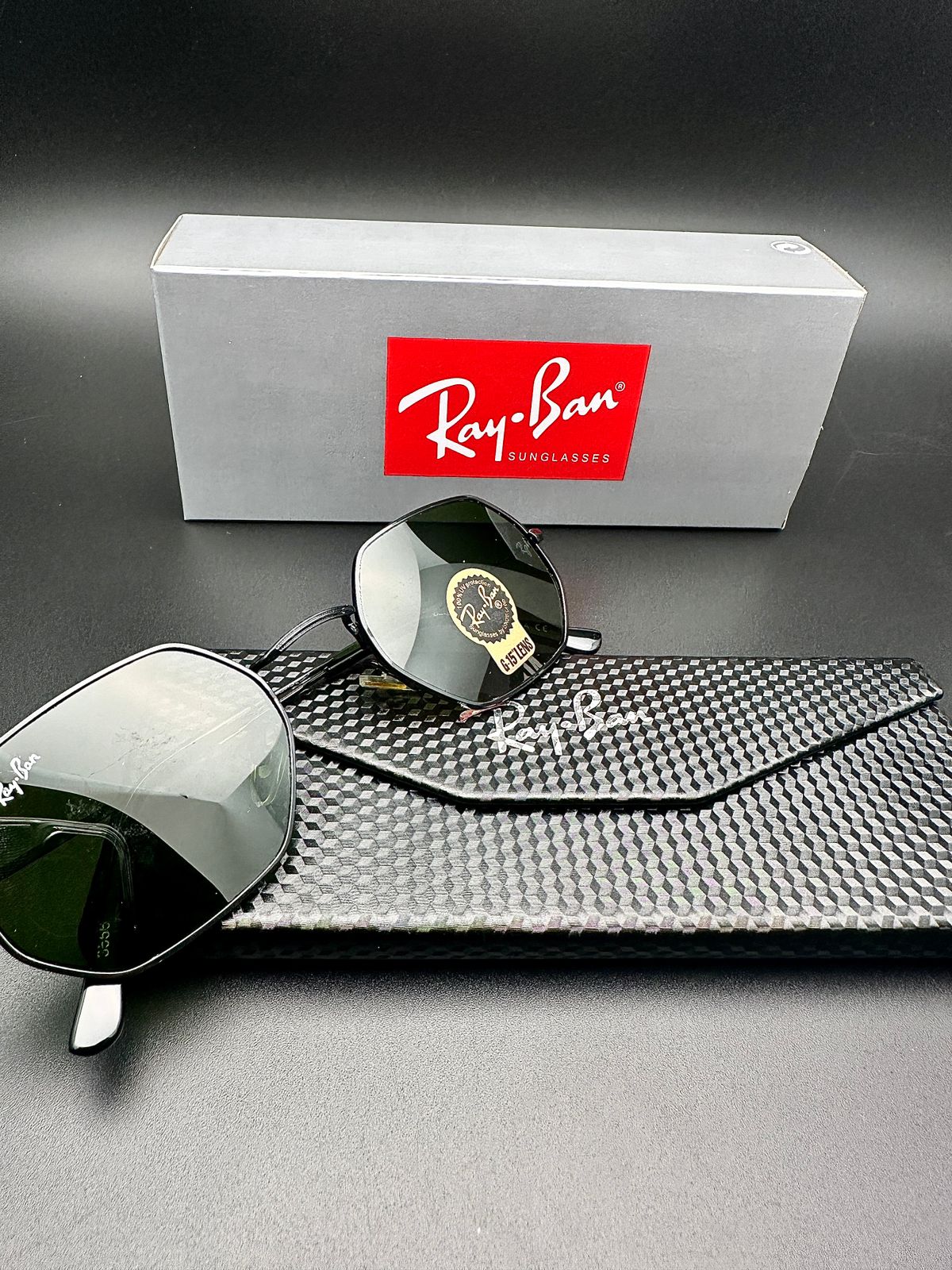 Rayban Octagonal +Estuche 3a