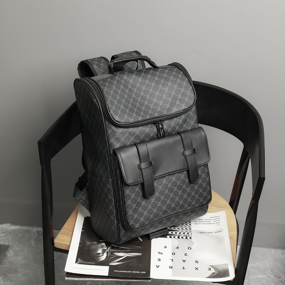 BOLSO DE  LUJO VINTAGE ESTAMPADO HOMBRE