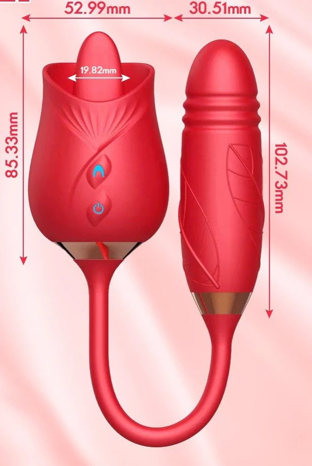 Vibrador flor de loto